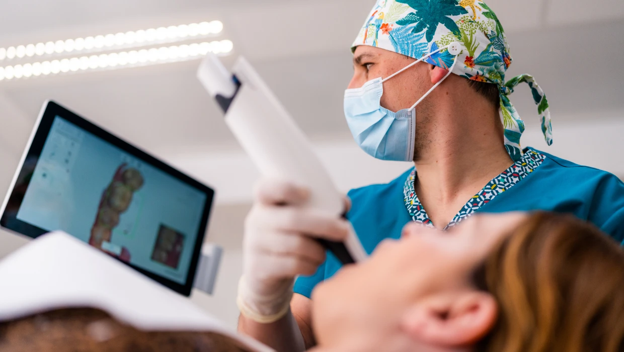 empreinte numerique au cabinet dentaire BioTooth à Arras